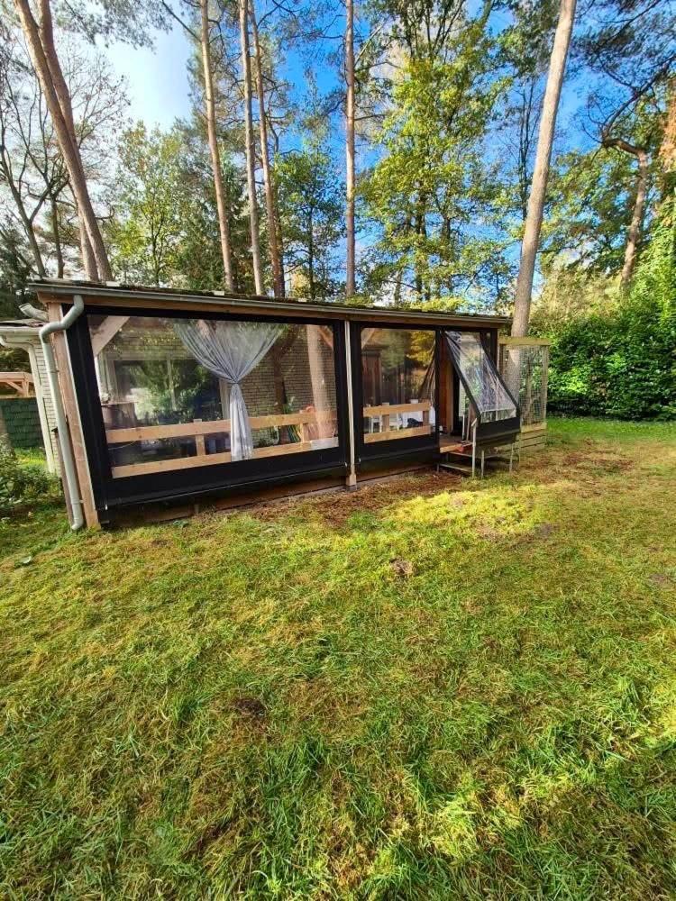 Cosy Chalet Veluwe With A Spacious Garden And Veranda Doornspijk Экстерьер фото