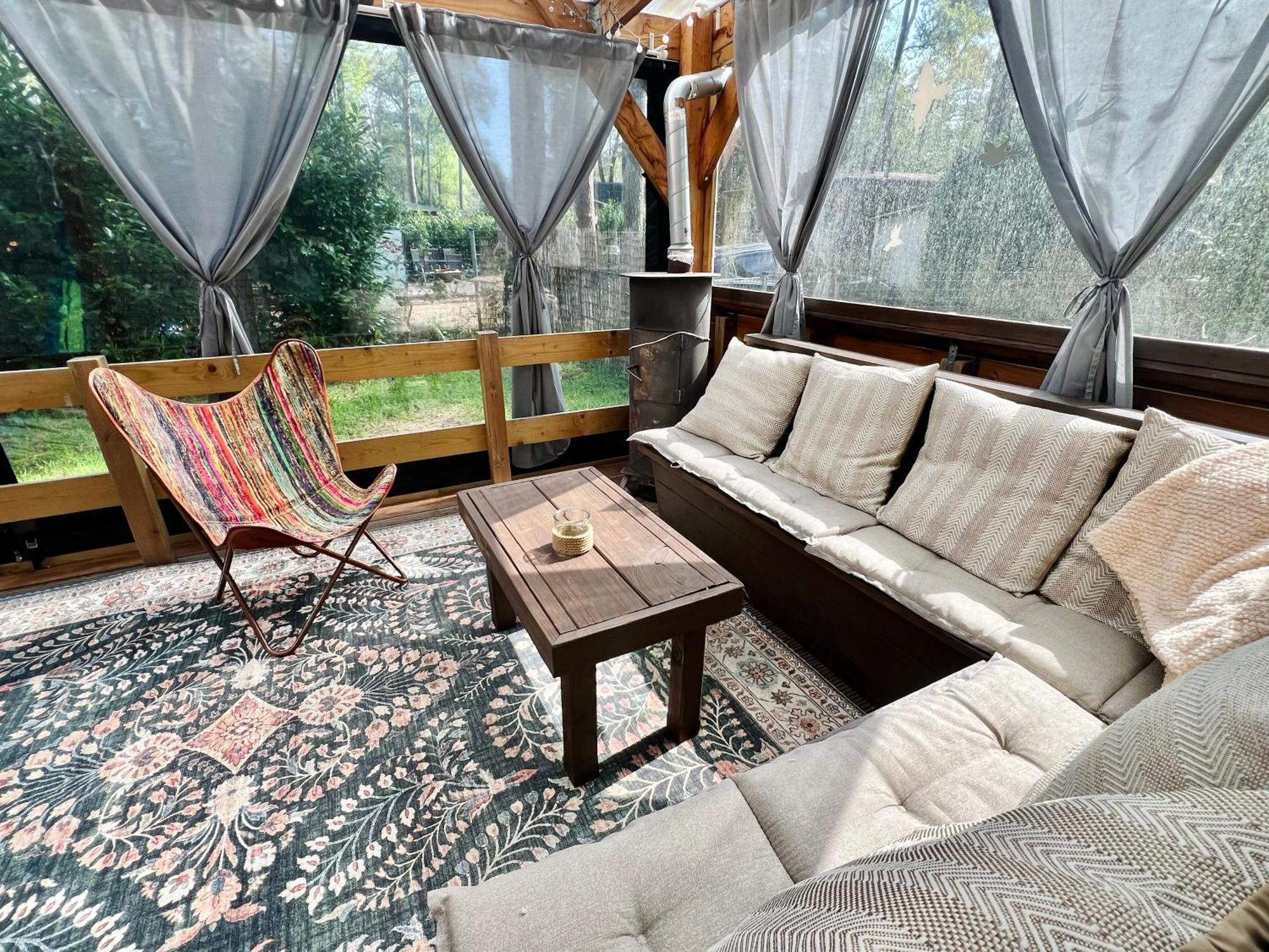 Cosy Chalet Veluwe With A Spacious Garden And Veranda Doornspijk Экстерьер фото
